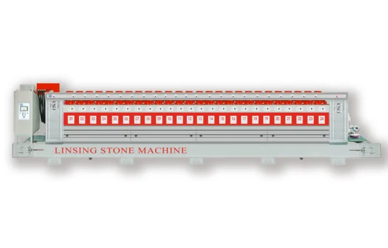 Полностью автоматическая шлифовально-полировальная машина для обработки гранитных мраморных плит Poshlier Line